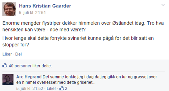 Garder om chemtrails